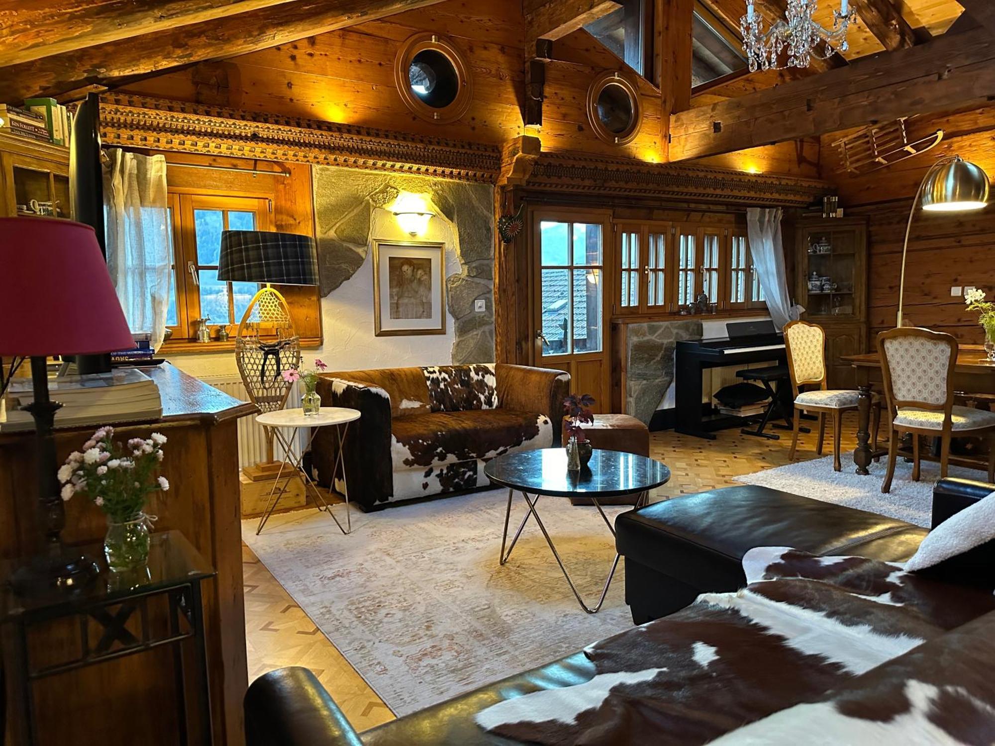 Chalet Rayon De Soleil Gryon Villars Ngoại thất bức ảnh